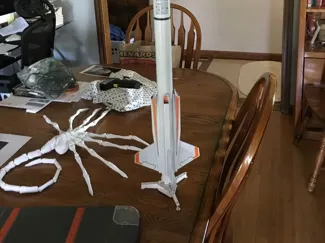 model Rocket 18mm stand