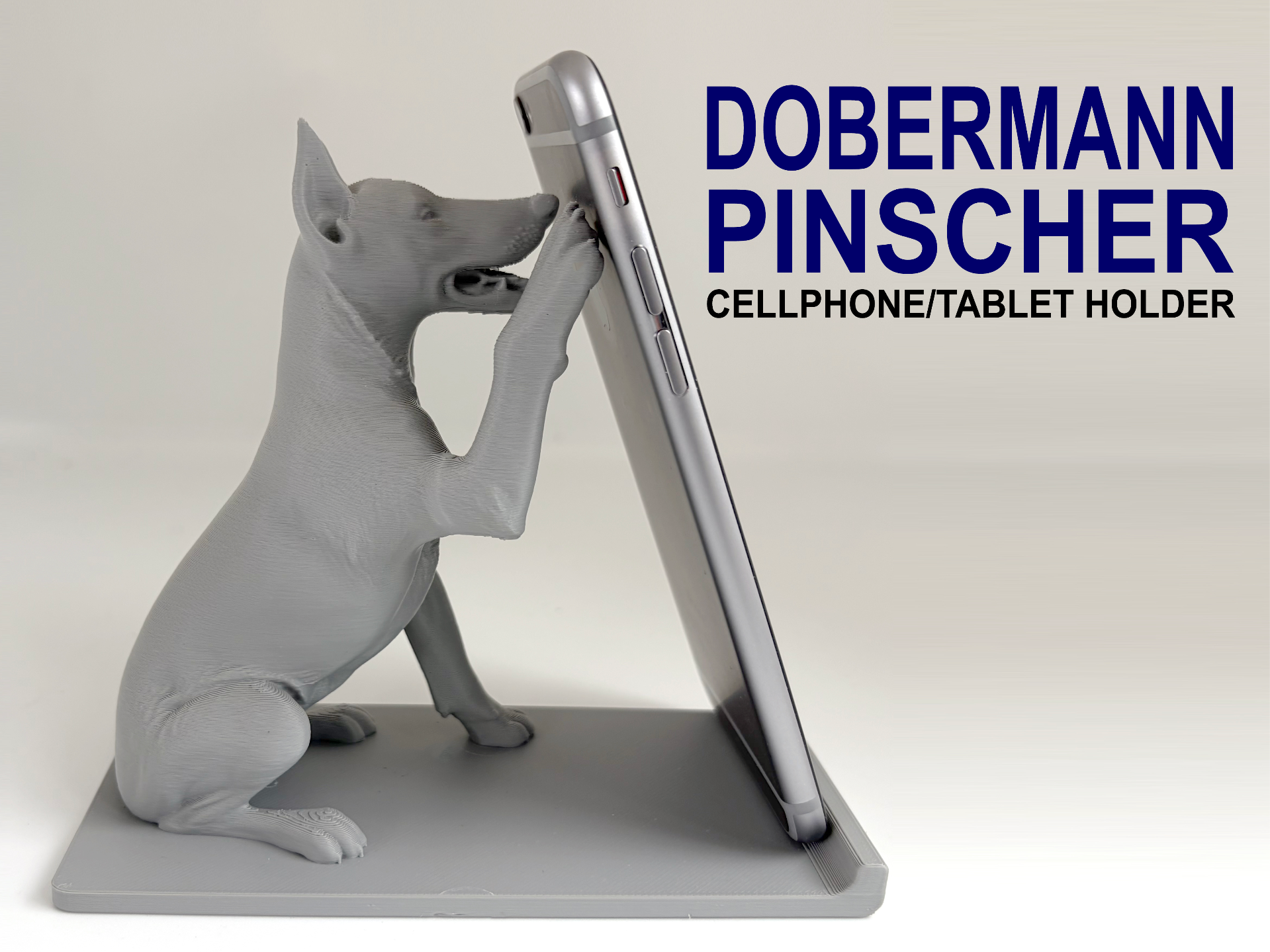 Doberman Pinscher Cellphone/Tablet Holder