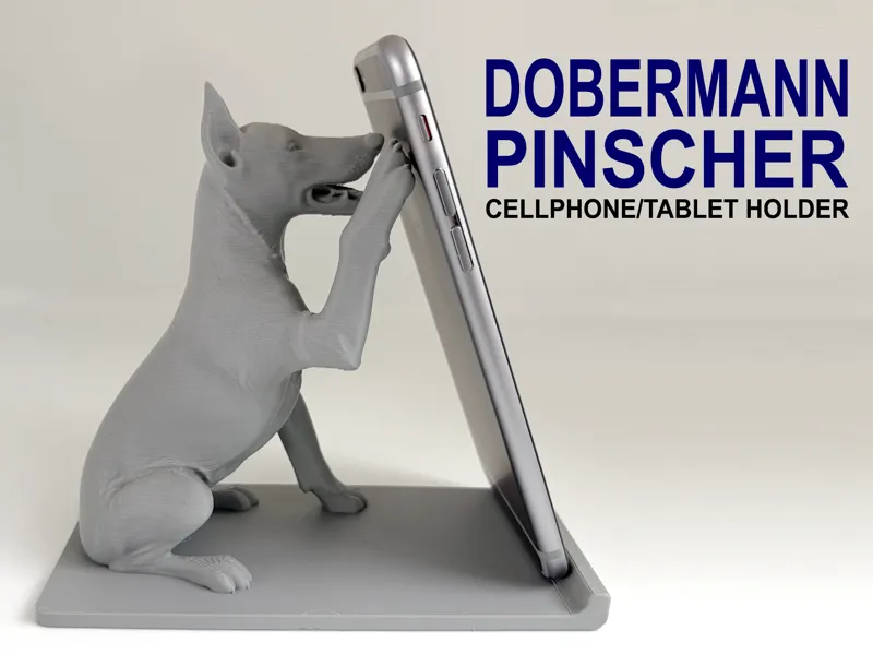 Doberman Pinscher Cellphone/Tablet Holder