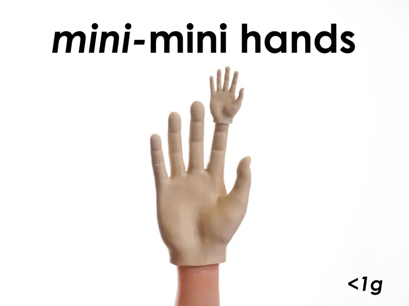 Mini Hands for your Mini Hands