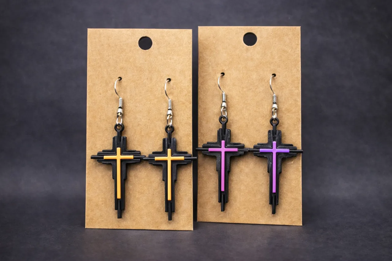NeoCross - Earrings view 3