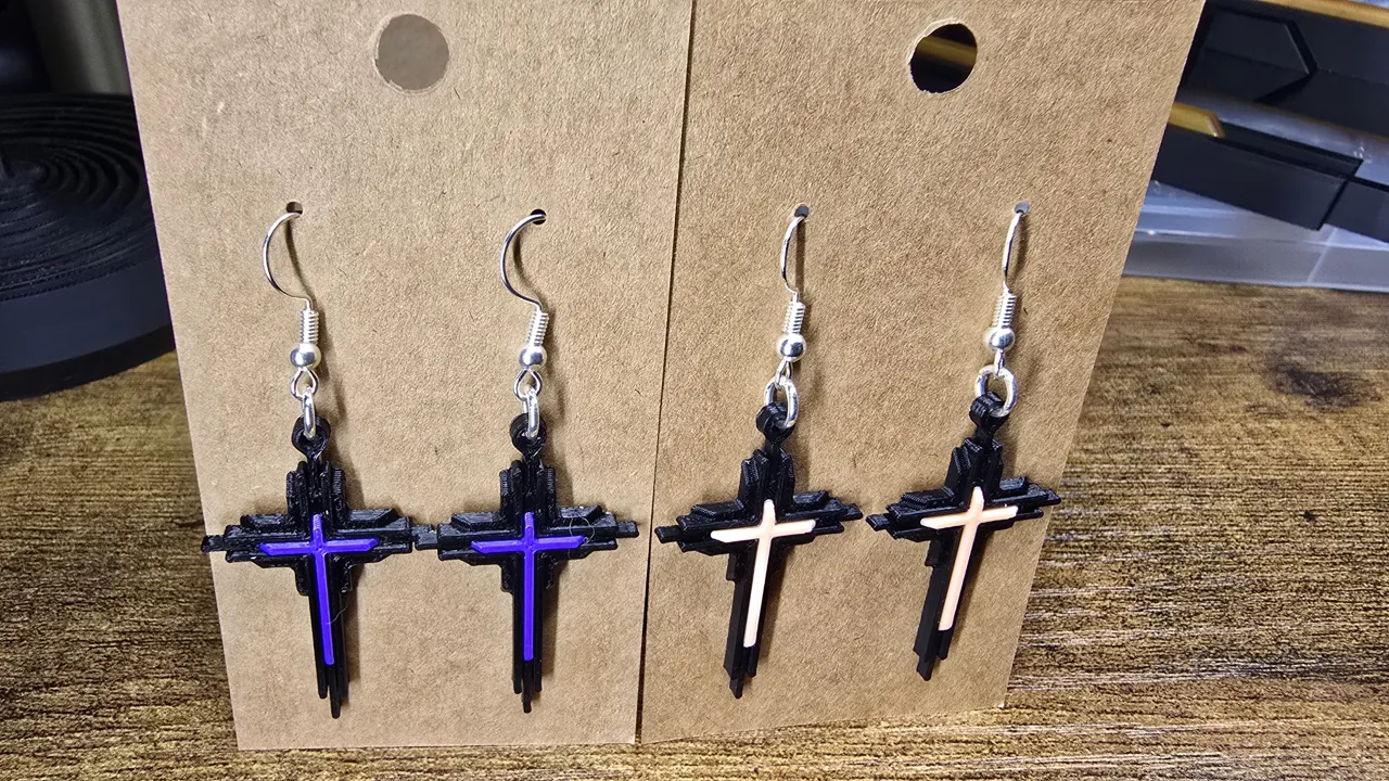 NeoCross - Earrings view 2