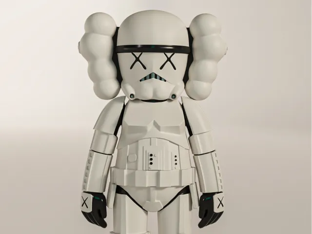 Kaws Stormtrooper Star Wars