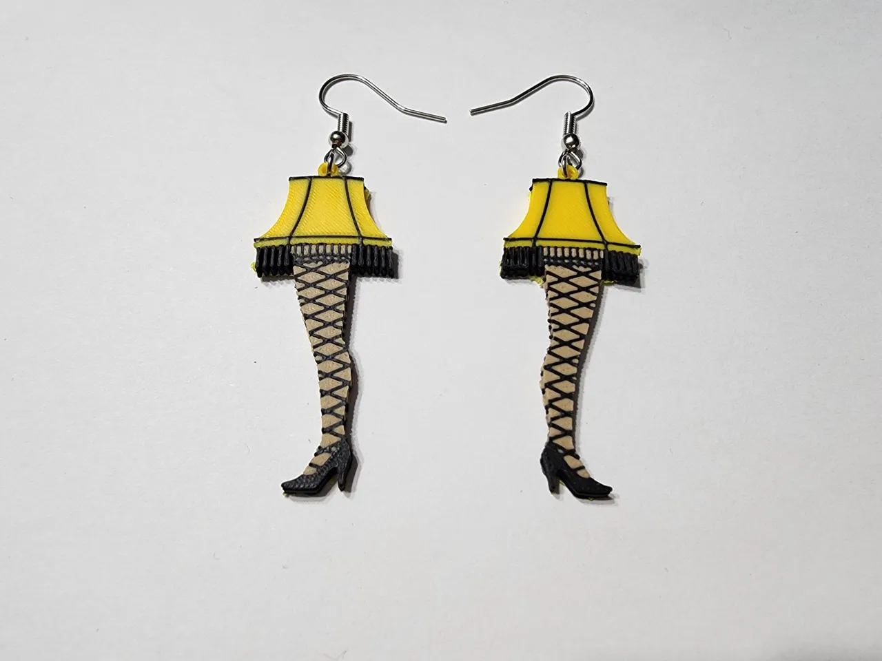 A Christmas Story Leg Lamp Earrings view 3