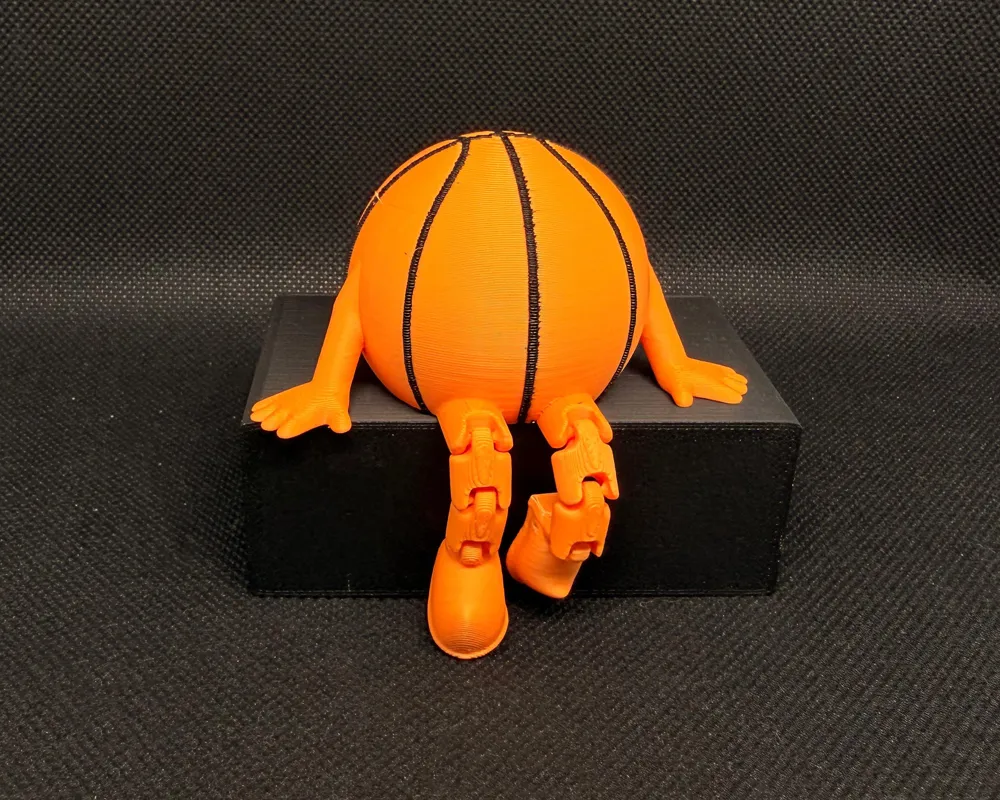 Articulated Basketball Buddy in two colors - Free 3D Print Model ...
