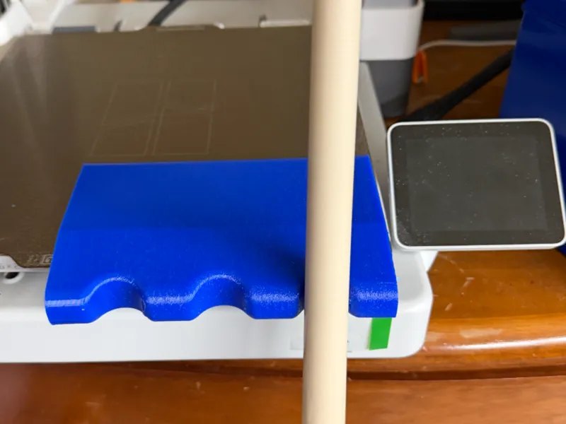 Pool Cue holder with Customizable Weight