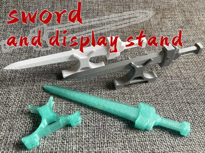 Swords and display stands