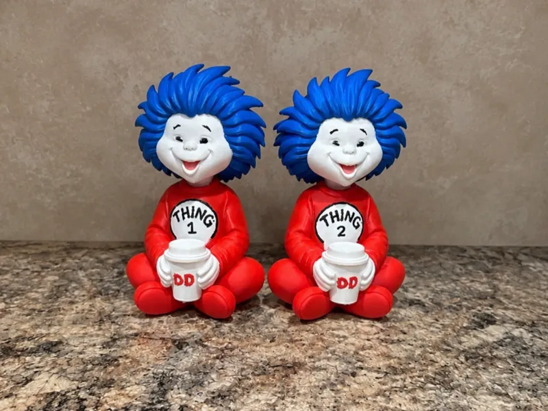 Thing 1 and 2 Dunkin