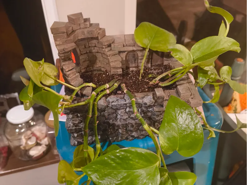 Castle Ruins planter 