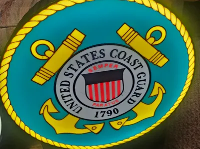 Coast Guard Logo Lightbox