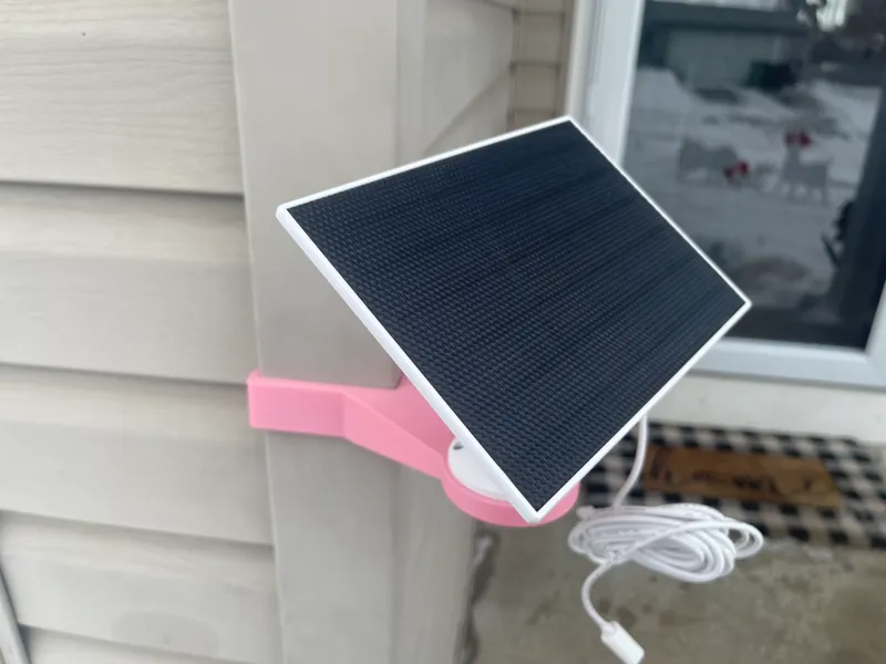 Wyze Solar Panel Corner Siding Mount