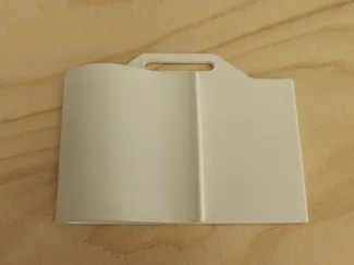 Card/notes holder for keycord