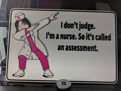 Snarky, Sarcastic, Nursing Joke