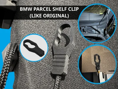 BMW F20 Parcel Shelf Hook Trunk Cover