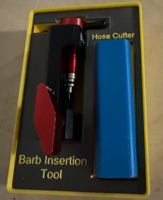 Bicycle Hydraulic Hose Cutter/Barb Tool Gridfinity