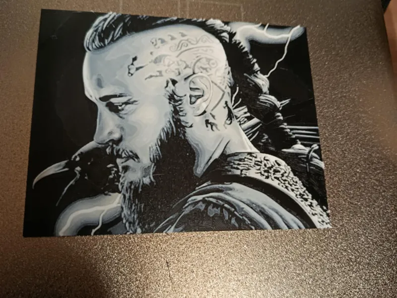 Ragnar Viking hueforge.