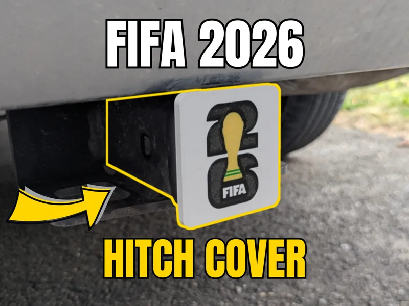 FIFA 2026 Trailer Hitch Cover
