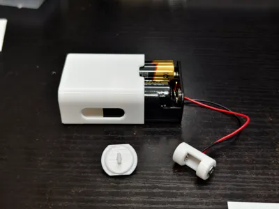 C battery to CR2 (including dummy battery and battery compartment protective shell)