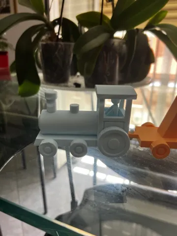 Modelo para impresión 3D: Customizable Train Toy | A-Z Letter Wagons — vista de referencia 4