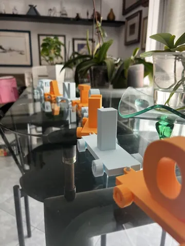 Modelo para impresión 3D: Customizable Train Toy | A-Z Letter Wagons — vista de referencia 3
