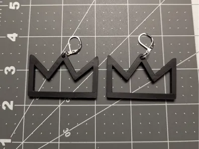 Crown Earrings 
