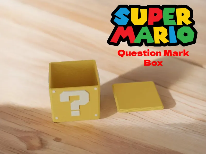 Super Mario Question Mark Box