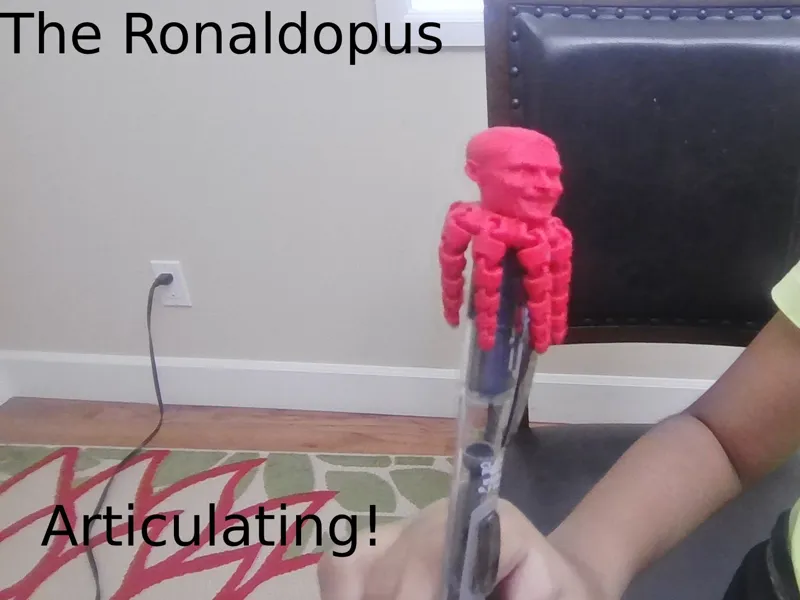 The Ronaldopus. Ronaldo X octopus fidget