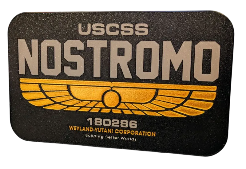 Nostromo Deck Sign