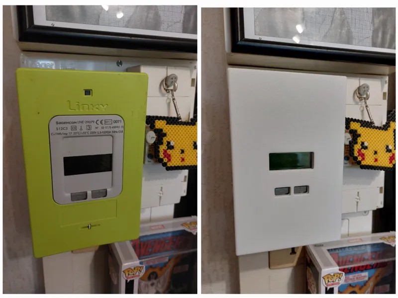 Cache compteur électrique LINKY