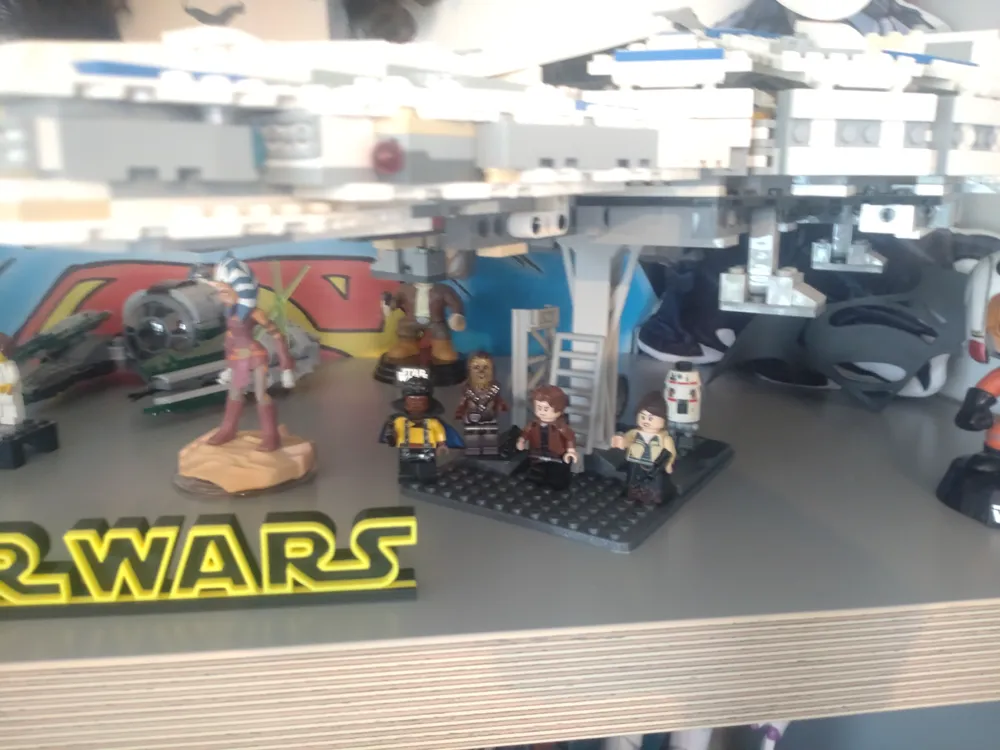 Stand for Brick Models with custom base plate by Seb MakerWorld ...