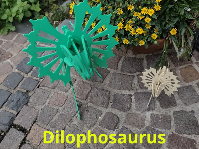 Dilophosaurus 3D-Puzzle