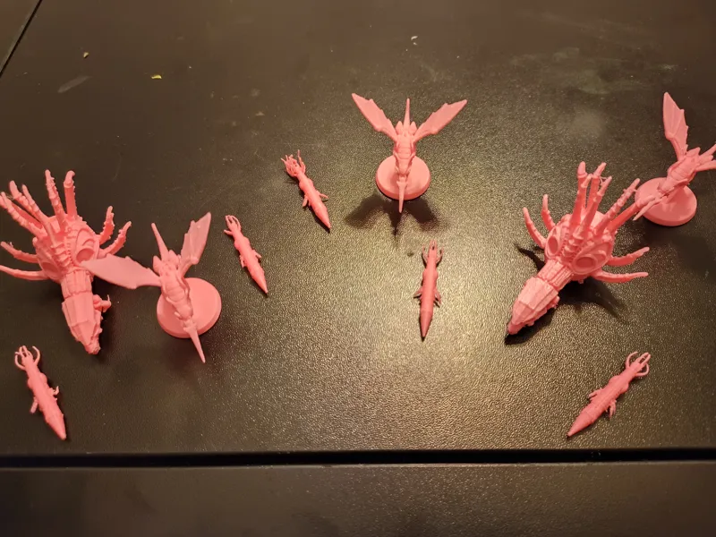 Last Light Spaceships - Pink theme