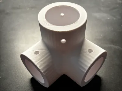 3 Way, 1 Inch ID, 90 deg, Elbow
