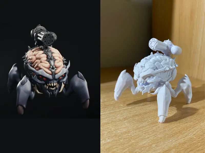 Doom Arachnotron - Toy - Doom The Dark Ages