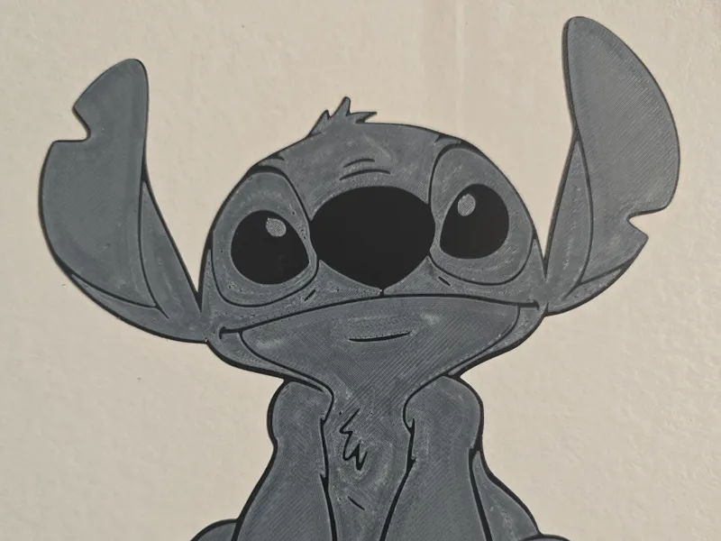 Stitch da colorare