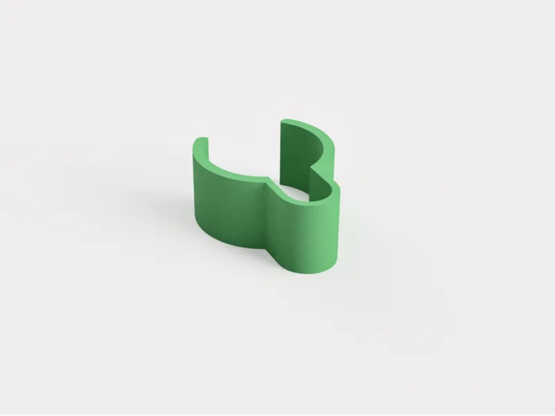 Cable clip for grow tent (16 mm)