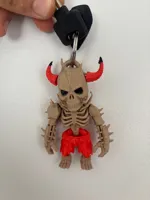 10Cm Flexi Skull