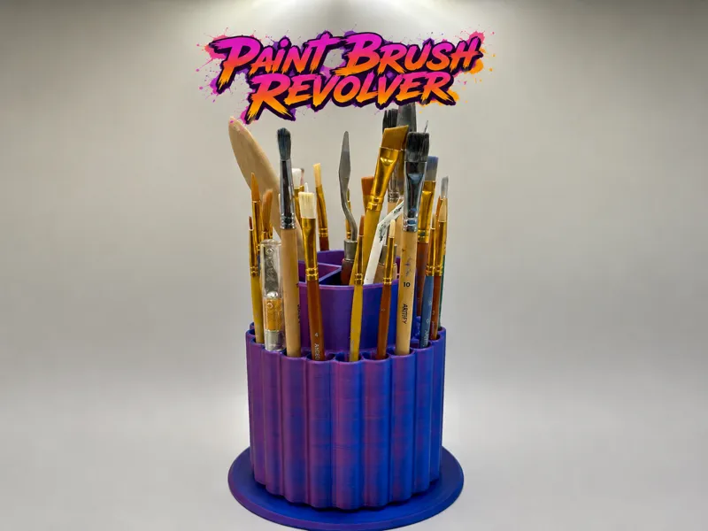 Paint Brush Revolver