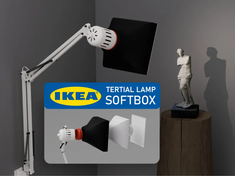 IKEA TERTIAL lamp SOFTBOX
