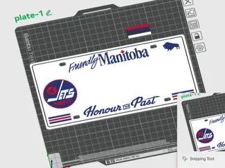 Personalized Jets Heritage Classic License plate
