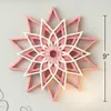 9" Mandala Flower - with AMS + Supports