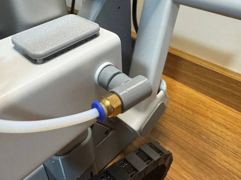Conector de tubo PTFE articulado adaptado para A1