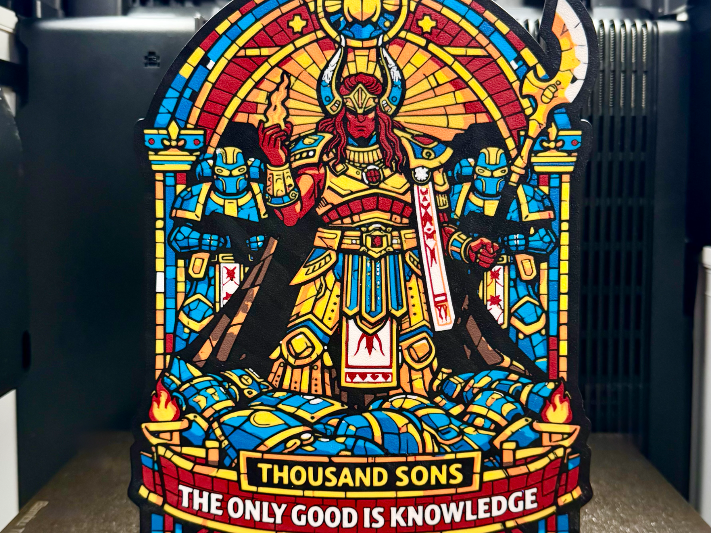 Magnus Thousand Sons 40k Lightbox; Space Marine