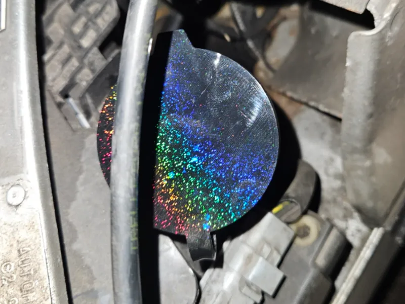 Peugeot 206 SW wiper fluid cover