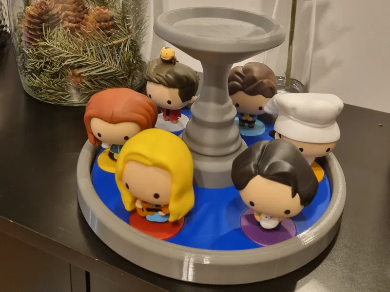 FRIENDS Fountain for McDonalds figures
