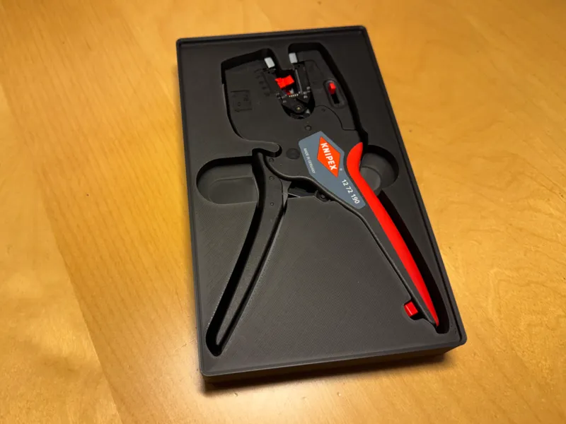 Gridfinity Knipex 12 72 190 Wire Stripper
