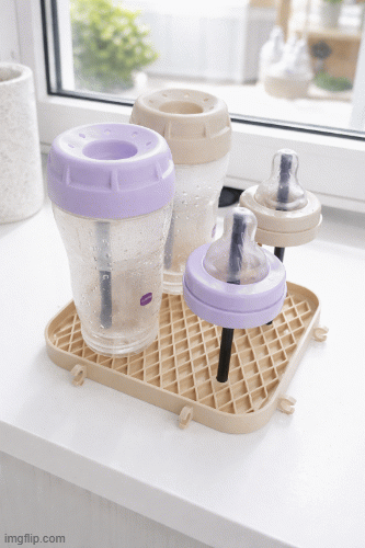 Foldable Baby Bottle Drying Rack