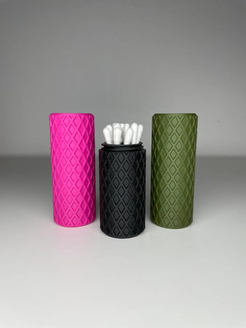 Cotton Swab (QTip) Travel Container by MakerWorld