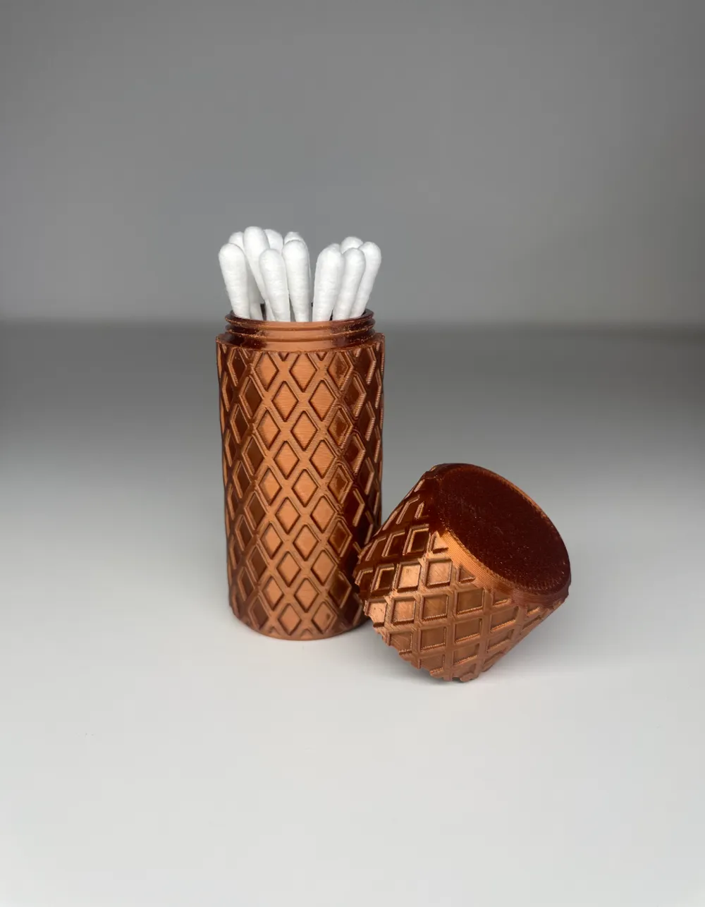 Cotton Swab (QTip) Travel Container by MakerWorld