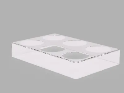Half dozen eggs stand 